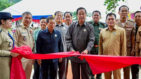 សម្ពោធដាក់ឲ្យប្រើប្រាស់ជាផ្លូវការអគារទីស្នាក់ការសមាគមអតីតយុទ្ធជនកម្ពុជា ខេត្តបន្ទាយមានជ័យ