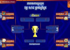 កម្មវិធីប្រកួតវគ្គ១/៤ ផ្តាច់ព្រ័ត្រពានរង្វាន់សម្តេច​តេជោ ​ថ្នាក់ខេត្ត​ បានចេញជាផ្លូវការហើយ